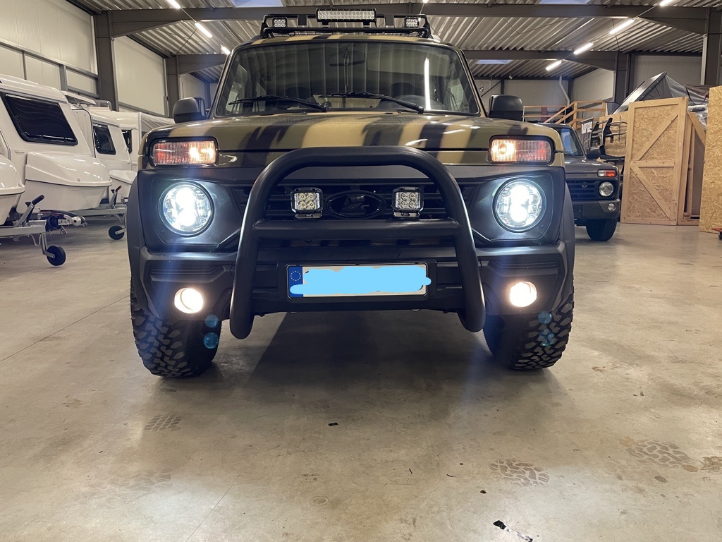 InkedScheinwerfer LED Chrom 3 LI