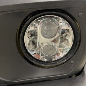 Scheinwerfer LED Chrom 2