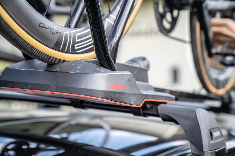 Fahrradtraeger fuer Dachgepaecktraeger