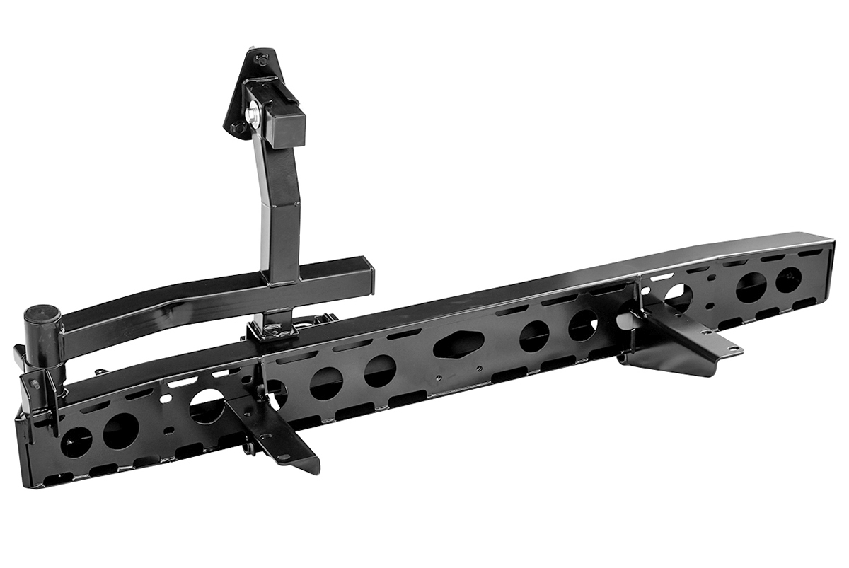 RIF Heckstossstange mit Reserveradtraeger fuer UAZ Bukhanka UAZ 2206 RIF