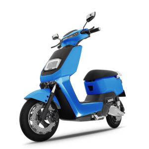 web Motos en marco cuadrado azul